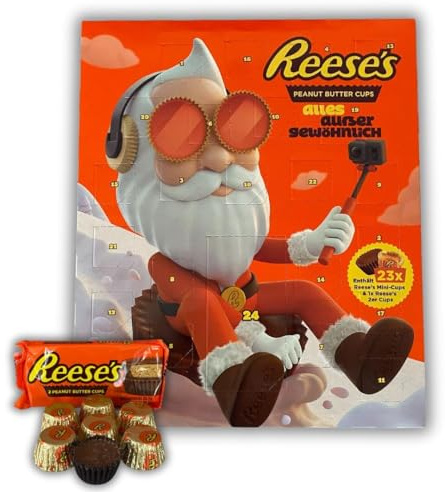 Reese's Pieces Erdnussbutter Miniaturen Advent