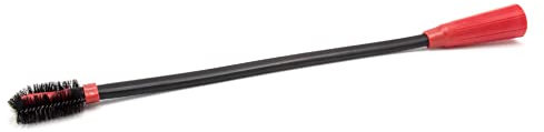 vhbw Bocchetta flessibile compatibile con Miele SGJE0, SGMA0, SGJE1 aspirapolvere con attacco rotondo 30-37 mm - Spazzola rimovibile, 61,5 cm
