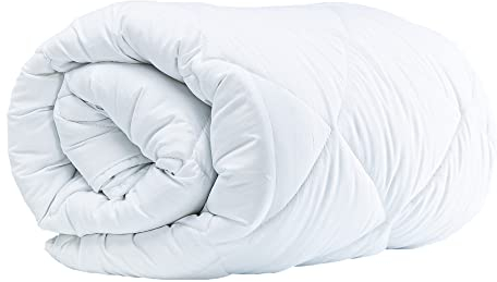 Komfortec Piumino invernale 135 x 200 cm, spesso per l'inverno, anallergico, extra caldo, lavabile