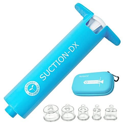 Richbond Piston Stiffness Improved Bug Bite Suction Tool Suction-DX Insect Poison Remover Strong Suction Power Japan Designed Tool Mosquito Snake Scorpion wasp Bedbug