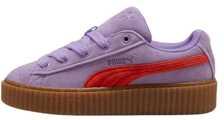 PUMA Scarpe da ginnastica da donna Fenty X Creeper Phatty con lacci casual - nero, Viola, 7.5