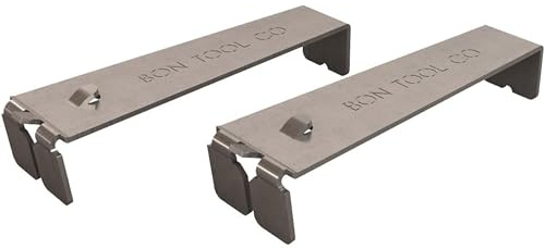 Bon 11-793 Masonry Line Clips Bricklayer Line Holders 4 1/2 x 3/4 x 1/2 Brick Gripping Alignment Tool Sold in Pairs
