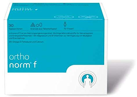 orthomed orthonorm® f (Granulat / 1 Kapsel / 1 Tablette) 30 Tagesportionen (30x16,2g = 486g)
