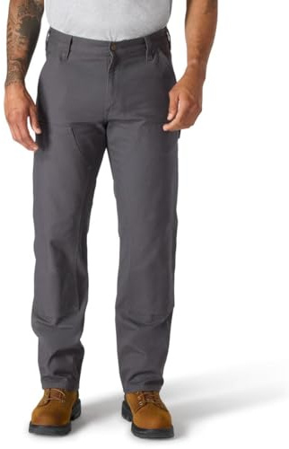 Carhartt Men's Relaxed Straight Rugged Flex Duck Double-Front Dungaree, Shadow, W32 x L34