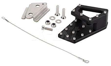 KYN Para BMW R1200GS LC 2013-2018 R1250GS 2019 2020 2021 motocicleta DualControl palanca de freno ampliadora y elevador R1200 GS R1250 GS R 1200 GS R 1250 GS (negro)