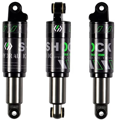 Chooee Fahrrad Stoßdämpfer hinten 120mm 125mm 150mm 165mm 185mm 190mm 200mm Mountainbike Dämpfer Hinterer Stoßdämpfer