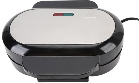 Máquina Eléctrica para Hacer Desayuno, Prensa de Hamburguesas, Máquina para Hacer Hamburguesas, Plancha Eléctrica para Hacer Panqueques con Mango Táctil Seguro para (Enchufe