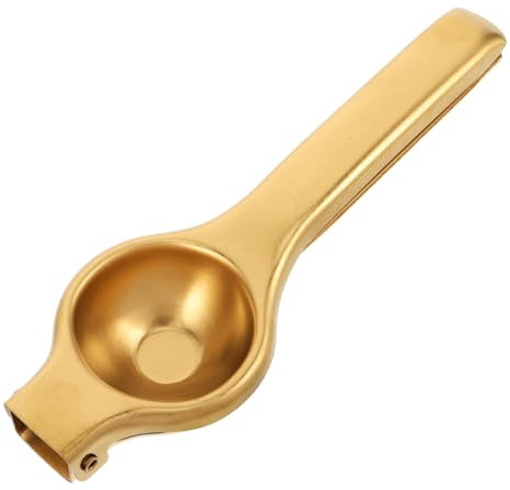 Hemobllo Spremiagrumi Manuale in Acciaio Resistente Spesso Spremiagrumi Portatile Per Agrumi Pompelmo Clip Per Succo e Design Efficiente Per Massima Estrazione