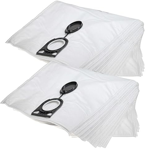 vhbw 20x Staubbeutel kompatibel mit Eibenstock DSS 1200, DSS 25 A, DSS 25 M, DSS 35 M, DSS 35 Mip, DSS 50 A Staubsauger - 43cm x 32cm Weiß