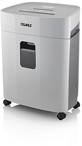 Dahle PaperSAFE PS 420 Aktenvernichter (10 Blatt, Sicherheitsstufe P5, Mikroschnitt, 25 Liter) grau