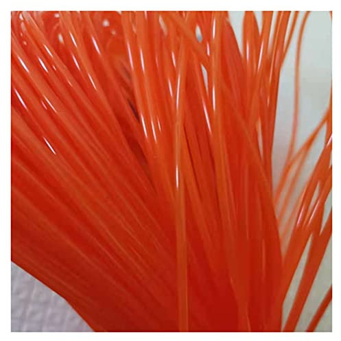 WWQQ Gradient Plat Synthétique Rotin Osier Rotin en Plastique Osier Matériel De Réparation 80m * 2.5mm pour Meubles Chaise De Jardin Table Panier De Rangement Bricolage Et Réparation, Couleur Café