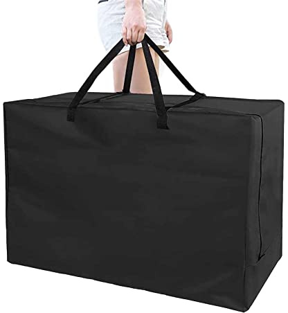 Bolsa de almacenamiento plegable para colchón, bolsa de transporte resistente, bolsas organizadoras de tela Oxford, bolsa de colchón impermeable (506 L)