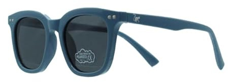 Surf Monkey Gafas de sol niño/niña POLARIZADAS | UV400 protección 100% rayos UVA y UVB Seguras | Libre de BPA | 3 – 12 años (Azul)
