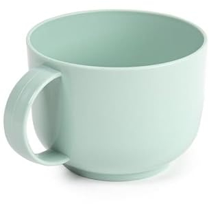 1 Pezzo Tazza Tazzone Latte Colazione Jumbo in Plastica 570 ml 3 Colori