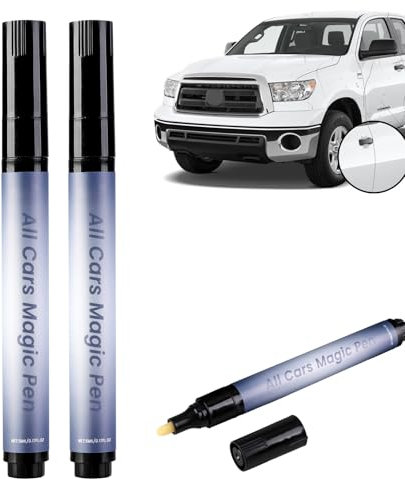 WEJOY 2PCS All Cars Magic Pen for Car Scratches, Car Touch up Paint Pens,All Cars Fix Pen,Weatherproof Auto Paint Scratch Remover,Quick Filling Scratches and Seals,Fits all Automotive Colors