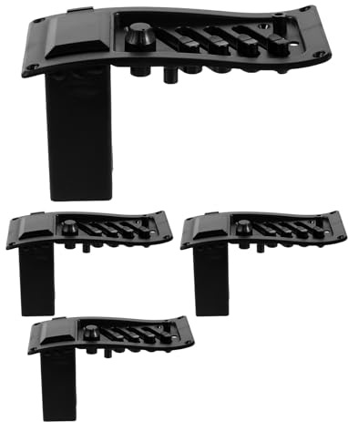 Milisten 4 Fundas Protectoras para Pastillas de Guitarra Eléctrica, Carcasa de Plástico Resistente, Piezas de Repuesto Compatibles para Mantenimiento y Reparación, Accesorio