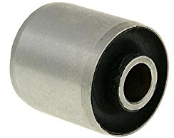 Gummi/Metall Motorlager Silentbuchse 10x30x30mm, Silber