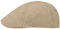 Stetson Texas Cotton Flat Cap with UV Protection 40+ - Cotton Peaked Ivy Cap - Solid-Color Cap for Spring/Summer Beige L (58-59 cm)