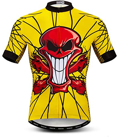 Weimostar Camiseta de ciclismo para hombre, ropa de equitación de verano, camiseta de manga corta, secado rápido, 2, L
