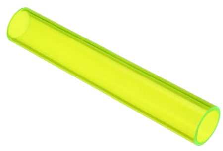 PATIKIL Table Tennis Rubber Roller, Table Tennis Roll Stick Bar Glue Rolling Stick Plastic DIY Sticky Tool for Assembling Table Tennis Racket, Yellow