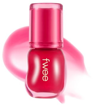 fwee 3D Voluming Gloss 30% (Sheer) | Candy 30% l High Shine, Non-Sticky Lip Gloss for Makeup | Long-Lasting, Moisturizing Gel Formula | 30%, 70% Pigment Options | 5.3g