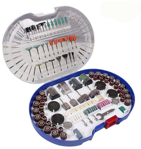 Kit d'accessoires rotatifs, 276 pièces, tige de 1/8, multifonction, universelle, pour broyage, meulage, gravure