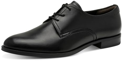 Tamaris Donna Stringate Pelle basse nero 40 EU