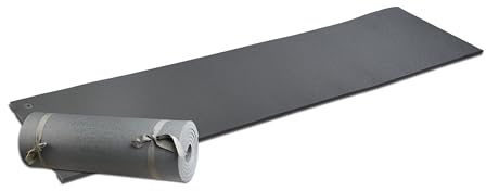 Mil-Tec Nato - Colchoneta aislante con correa (190 x 50 x 1 cm), color verde, verde oliva, 190x50x1