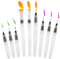 Grevosea 9 Pcs Watercolor Brush Pens, Water Brush Pen Refillable Paint Pens Water Color Brushes for Adults Beginners Watercolor Aquarelle Gouache Acrylics Painting