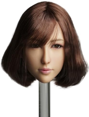 HiPlay 1/6 Zhu Xian Testa con Occhi Mobili Accessorio Marrone per Figure da 12 Pollici