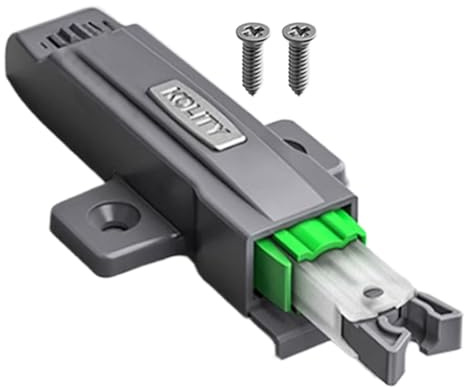 Chiusura a scatto a pressione | Chiusura a scatto da 3,26 cm | Chiusura a scatto aperto | Chiusura a molla in ABS POM Forte rimbalzo 3,5 kg per armadietti, cassetti e porte