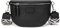 OOG Ledertasche Made in Italy Damen Kleine Umhängetasche Schultertasche Handy Tasche Umhängetasche Leder Tasche Umhängetasche Cross-Body Geldbörse Brieftasche in Black Schwarz Ledertasche