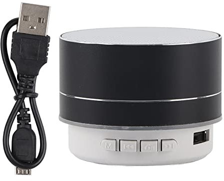 Altoparlante Wireless Bluetooth Portatile A10 Cassa di Risonanza Wireless Esterna Suono Circostante Stereo HD con Linea di Ricarica per Altoparlante Bluetooth