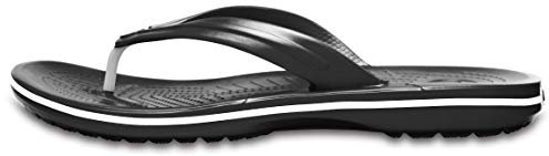 Crocs Unisex Erwachsene Crocband Flip Flip, Black, 38/39 EU