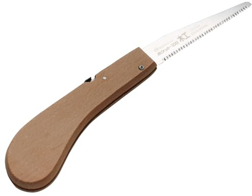 Seghetto Giapponese Pieghevole per Legno 100 mm - Zenshin 631 Made in Japan