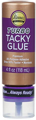 Aleenes's Always Ready Turbo Tacky Glue 4oz, clear