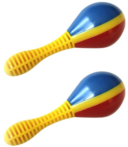 Yssevlon C Maracas para NiñOs - 1 Par de Maracitos, los Primeros Instrumentos para NiñOs