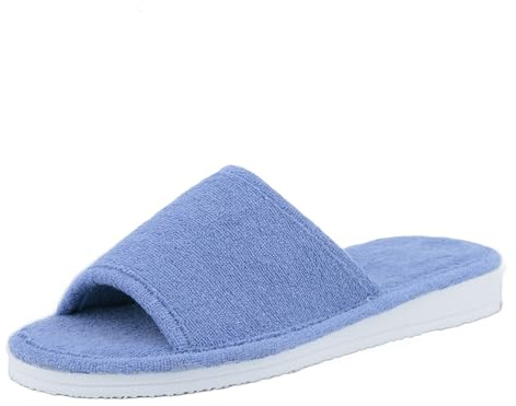 JOMIX Zapatillas Casa Mujer Abiertas Fabricas en España Pantuflas Toalla Mujer
