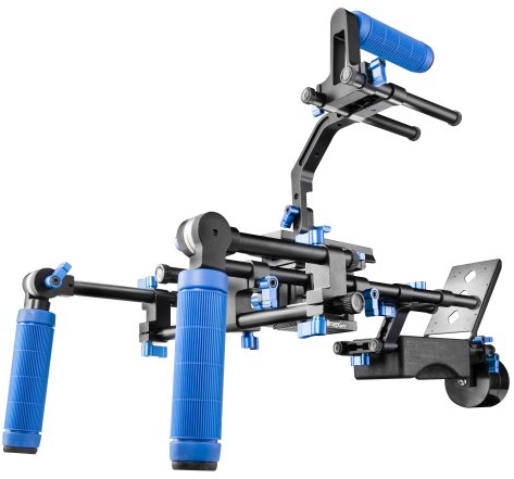 Walimex Pro Director III Video Rig / Hand-Schulter-Videostativ mit Gegengewicht