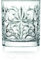 RCR Cristalleria Italiana S.p.a. Linea Tattoo | Bicchieri da Acqua in Vetro Moderni Set 6 Bicchieri di Cristallo da 34 Cl