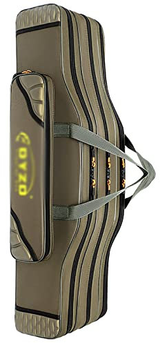 Guoyoocc Angeltasche tragbar Rutentasch,mehrlagige Angelruten-Aufbewahrungstasche,wasserdichte Angelgerät-Tasche,multifunktionale Angelruten-Rollen-Werkzeug-Tragetasche,7 Größen,3 Stile