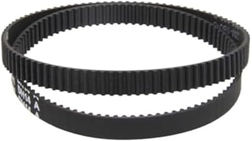 JINFOLI Correas de vacío, 2 correas de distribución 2GT 2M, perímetro 140, 142, 150, 160 y 180 mm de ancho, 6 mm de repuesto for transportador síncrono, for aspiradora (tamaño: 2M-180-6) Correa del ro