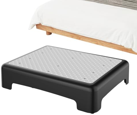 Generico Scalini per Anziani - a Gradini Ad Alta Resistenza | Portata 180Kg Sgabello Compatto Multiuso per Casa Cucina Bagno Supporto Mobilità Esercizio Interno Esterno