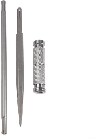 Yhenlovtt Taladro de martillo giratorio para varilla de extensión SDS Plus de 26 cm, adaptador de liberación rápida, acero de alto carbono y cromo vanadio, compatible con la mayoría de brocas de