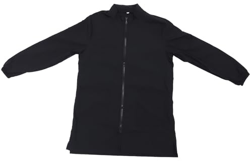 Amosfun Praktische Pflegeschürze für Tierkosmetiker, Schwarz, Nylon, L