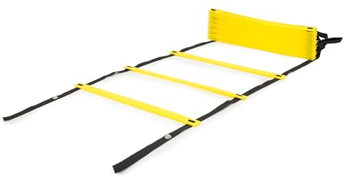 ProsourceFit Speed Agility Ladder 8, 12 and 20 Rung for Speed Training and Sports Agility Workouts with Free Carrying Bag