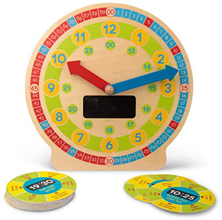 Tobar WOODEN LEARNING CLOCK Toy