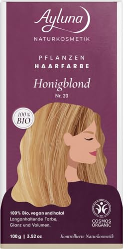 Pflanzenhaarfarbe Honigblond 2 x 100 g