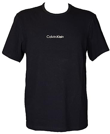 Calvin Klein Herr S/S rund hals pyjamasöverdel, Natthimmel, M
