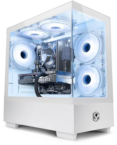 Vibox IV-121 Gaming PC • AMD Ryzen 7 5700X 4.6GHz • Nvidia RTX 5060 8GB • 16GB RAM • 1TB SSD • Windows 11 • WiFi